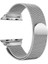 Apple Watch Uyumlu Milano Loop Çelik Kordon 40 mm Kayış Seri 4-5 Gümüş 1