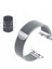 Apple Watch Uyumlu Milano Loop Çelik Kordon 40 mm Kayış Seri 4-5 Gümüş 2
