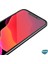 Apple iPhone 12 Pro Max Kılıf Deri Dokulu Silikon Siyah 5