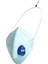 Drager 1720 V Ffp2 Ventilli Toz Maskesi (10 Adet) 1