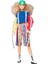 BMR1959 Koleksiyon Barbie Bebeği, Şapkalı - Kıvırcık Saçlı GHT92 1