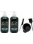 Jeans Color Saç Boyası Yeşil 250ml 2AD ve Saç Boya Kabı Seti 1