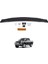 Mitsubishi L200 Ön Kaput Koruyucu Rüzgarlık Deflektör Akrilik ABS 4mm Parlak Siyah 1996-2006 2