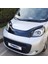 Peugeot Bipper Ön Kaput Koruyucu Rüzgarlık Deflektör Akrilik ABS 4mm Parlak Siyah 2007-2016 5