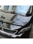 Peugeot Expert 3|Traveller Ön Kaput Koruyucu Rüzgarlık Deflektör Akrilik ABS 4mm Parlak Siyah 2017 ve Sonrası 5