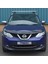 Nissan Qashqai Ön Kaput Koruyucu Rüzgarlık Deflektör Akrilik ABS 4mm Parlak Siyah 2014-2016 4