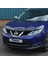 Nissan Qashqai Ön Kaput Koruyucu Rüzgarlık Deflektör Akrilik ABS 4mm Parlak Siyah 2014-2016 5