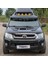Toyota Hilux Ön Kaput Koruyucu Rüzgarlık Deflektör Akrilik ABS 4mm Parlak Siyah 2006-2012 4