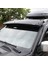 Nissan Skystar Ön Cam Güneşliği Siperlik Vizör Şapka Terek (Abs) Parlak Siyah 2001-2012 5