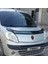 Renault Kangoo Ön Kaput Koruyucu Rüzgarlık Deflektör Akrilik ABS 4mm Parlak Siyah 2008-2013 4