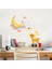 Kt Decoration Ay ve Sevimli Bunny Karikatür Dekoratif Duvar Sticker 1