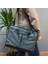 15.6'' Taban Korumalı. Omuz Askılı Notebook Laptop Macbook Çantası - Gri 5