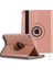 Apple İpad 6 Nesil 9.7 2018 Kılıf 360 Dönebilen Standlı Case A1893 A1954 Rose Gold 2