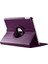 Apple İpad Mini 4 Kılıf 360 Dönebilen Standlı Case A1538 A1550 Mor 2