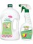 Baby's Green 2'li Set Bebek Çamaşır Deterjanı 40 Yıkama Kokusuz - Bitkisel Leke Çıkarıcı Sprey 750 ml 1