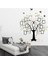Kt Decoration Dev Boyutlu Soy Ağacı Şekilli Fotoğraf Resim Çerçeveli Pvc Duvar Sticker 3