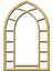 Liar Pencere Ayna - LPA-01 - (Gold)(1.2 MM PLEKSİ AYNA) 2