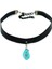 Turkuaz Taşlı Choker Style 1