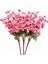 Yapay Çiçek Bahardalı Japon Kiraz Çiçeği 9 Dallı 35CM Pembe 3 Demet 1