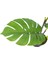 Yapay Çiçek Monstera Deve Tabanı Metal Mat Siyah Saksılı Yapay Bitki Salon Çiçeği 12 Yaprak 4