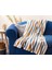 Stripe Polar Tv Battaniye 120x170 cm Hardal 1