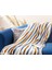 Stripe Polar Tv Battaniye 120x170 cm Hardal 2