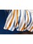 Stripe Polar Tv Battaniye 120x170 cm Hardal 3