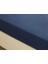 Düz Pamuklu Tek Kişilik Çarşaf 160x240 cm Gece Mavisi 2