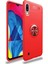 Samsung Galaxy M10 Kılıf M105 Selfie Yüzüklü Esnek Silikon Rvl 1