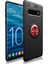 Samsung Galaxy S10 Kılıf G973 Selfie Yüzüklü Standlı Silikon Rvl 1