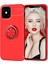 Apple iPhone 12 Pro Max Kılıf 6.7 Inç Selfie Yüzüklü Esnek Silikon Rvl 1