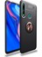 Huawei Y9 Prime 2019 Kılıf Selfie Yüzüklü Esnek Silikon Rvl 1