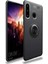 Huawei Y6P Kılıf Selfie Yüzüklü Tutuculu Esnek Silikon Rvl 1