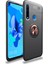 Huawei P40 Lite E Kılıf Selfie Yüzüklü Esnek Silikon Rvl 1