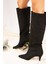 Siyah Kadın Çizme J749205302 1
