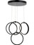 2004-4 Y Siyah LED Avize 1