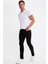 Carlo Skinny Fit Düşük Bel Dar Paça Siyah Jean Pantolon R8763AZ20AU 4