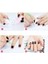 Tırnak Süsleme Fırçası Desen ve Noktalama Seti 20 Parça Nail Desing Beyaz 3