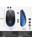 M191 Büyük Boy USB Alıcılı 1.000 DPI Kablosuz Mouse - Mavi 5