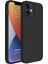 Apple iPhone 12 Kılıf Groovy Soft Siyah 1