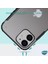 Apple iPhone 12 Mini Kılıf Frosted Frame Kırmızı 3