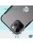Apple iPhone 12 Pro Max Kılıf Frosted Frame Kırmızı 3