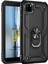 Huawei Honor 9s Kılıf Military Ring Holder Siyah 1