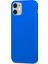 Matte Silikon Apple iPhone 12 Kılıf Mavi 2
