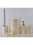 Home Prizma Inci Polyester 5 Parça Banyo Seti 1