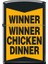 Winner Chicken Dinner Design Çakmak 1