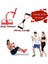 Body Trimmer & Egzersiz Direnç Lastiği Kol Bacak Güçlendir Kırmızı 3