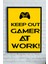 Tasarım Gamer Oyun Çerçeveli Tablo 3 21 x 30 cm 1