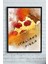 Pizza Tasarım Mutfak Çerçeveli Tablo 21 x 30 cm 1
