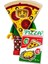Minifigür Seri 19 71025 - 10 Pizza Costume Guy Minifigür 1
